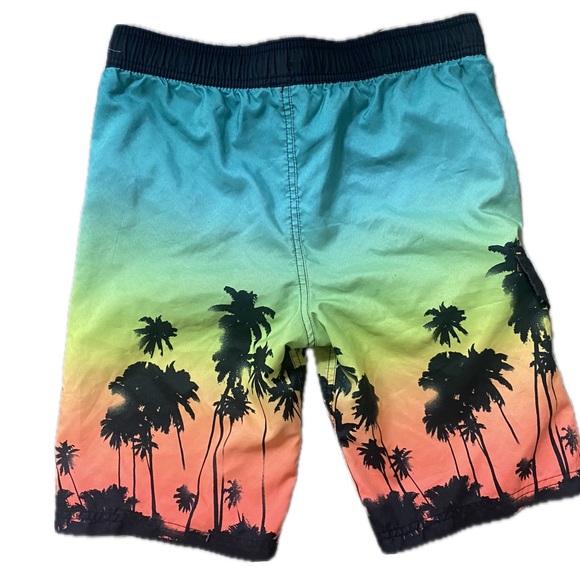 Cat and Jack Lined Swim Shorts Size L (12-14) - Picture 2 of 5